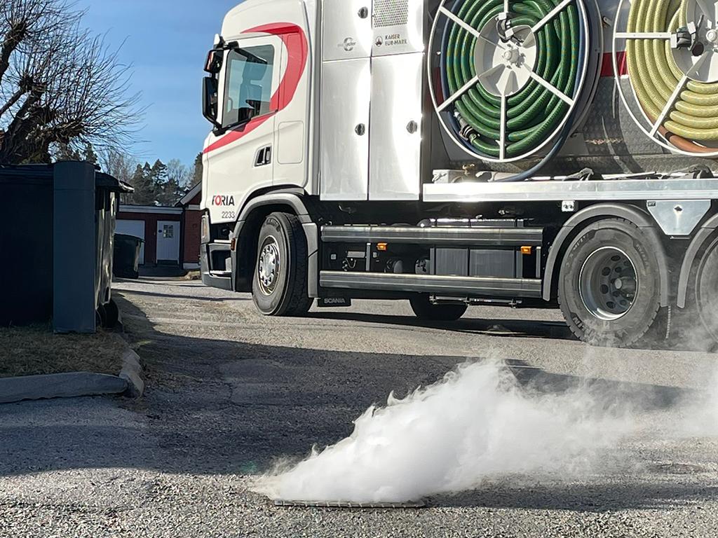 Rökning av ledningssystem