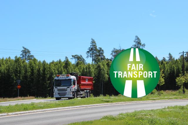 Vi är nu certifierade enligt Fair Transport