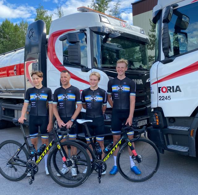 Foria sponsrar Södertälje Cykelklubb